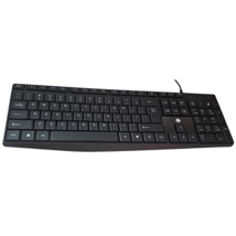 Wired USB Full Size Keyboard QWERTY Wired for Computer PC Basic Universa... - $21.60