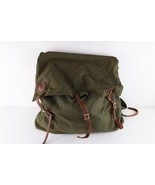 Vtg Duluth Pack Distressed Heavy Canvas Leather Safford #4 Large Backpac... - $9,102.02 MXN