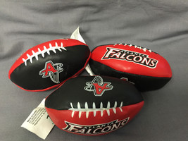 NFL Hacky Sack Kick Ball Atlanta Falcons Set of 3 Mini 3.5&quot; - £10.08 GBP