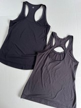 Bundle 2 Athleta Sz S Black Stretch Transcend Racerback Tank Top UPF 40 ... - $504.66 MXN