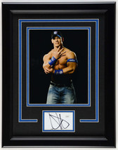 John Cena Signed Custom Framed Cut Display (JSA) - $227.70