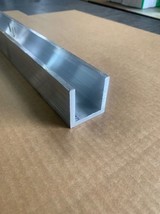 1 Pc of 1/4&quot; Thick x 2&quot; x 2&quot; 6063-T52 Aluminum Channel x 8&quot; Long, Sharp Corner C - $43.80