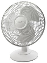 Lasko 2017 Portable 3-Speed 12-Inch Table Fan with Widespread Oscillatio... - $49.96