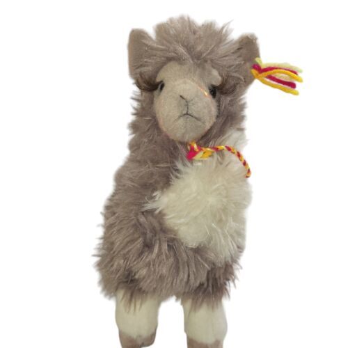 Douglas Plush Zephyr Llama Taupe Stuffed Animal Alpaca Cuddle Toy 1743 2018 11" - $14.39