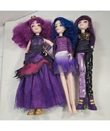Disney Descendants Mal doll set 3 Royal Wedding Royal Yacht Enchanted Se... - €29,42 EUR