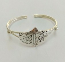 Moroccan Bracelet Tuareg Silver Handmade Tribal African Ethnic Jewelry Boho Hipp - £31.65 GBP