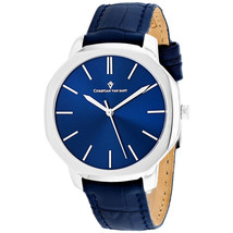 Christian Van Sant Men&#39;s Octavius Slim Blue Dial Watch - CV0532 - £135.67 GBP