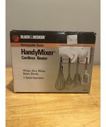 HandyMixer Cordless Beater Black &amp; Decker Model 9210 BRAND NEW 028872092107 - $69.29
