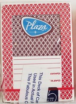 PLAZA Las Vegas Casino Playing Cards, used. sealed - £3.95 GBP