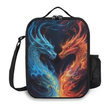 Insulated Lunch Box Dragon For Women &amp; Men Small Leakproof Cooler Food L... - $28.99