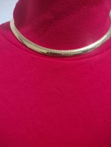 JOAN RIVER Goldtone Choker Necklace - $519.58 MXN