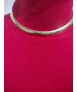 JOAN RIVER Goldtone Choker Necklace - $519.58 MXN