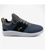 PUMA Ignite Articulate Black Gold Quiet Shade Mens Wide Waterproof Golf ... - $102.50 CAD