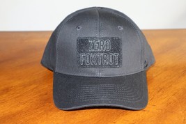 NEW Zero Foxtrot Snapback Cap Hat Black Stay Zero OSFM Mesh Back Adjustable - £11.71 GBP