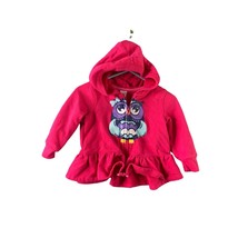 Cuddle Bear Girls Infant Baby Size 12 Months Zip Up Hoodie Jacket Sweats... - £6.32 GBP