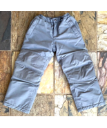 Lands End Squall Waterproof Snow Pants-Gray-Youth Size 6 - $436.78 MXN