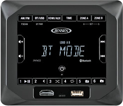 Jensen JWM22 AM/FM/Bluetooth/USB/HDMI/AUX Cube Wall Mount Stereo, A2DP &amp; Avrcp - £84.72 GBP