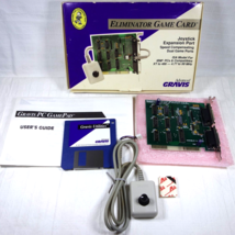 Gravis Eliminator ISA Game Card Vintage for IBM PC &amp; Compatibles CIB - $49.99