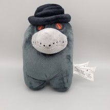 Toikido Among Us Black Top Hat Plague Doctor Crow Crewmate 7&quot; Tall Plush Toy - £11.29 GBP