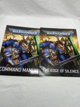 Warhammer 40K Command Manual And The Edge Of Silence Booklets - £27.99 GBP