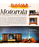 1966 Motorola Color Television Advertisement TV Stereo Set Phoenix DWII31 - $27.53 CAD