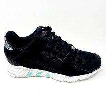 Adidas EQT Support RF Black Aqua Blue Womens Size 5.5 Running Shoes BY8783 - £55.00 GBP