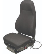 KM Ensign Lo Black Fabric Truck Seat W/ Brackets for Ford F650 & F750 - $1,049.99
