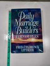 daily marriage builders for couples by fred littauer 1997 hardback/dust cover - $4.95