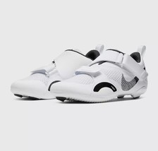 Nike SuperRep Cycle CW2191-100 Men&#39;s 10 Cycling Shoes White Black Athletic  2020 - $46.36