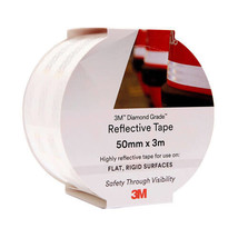 3M Diamond Grade Reflective Tape 50mmx3m - White - £48.88 GBP