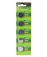 Techly 3V Lithium CR2016 Button Batteries - 5 Pack - $6.91 CAD