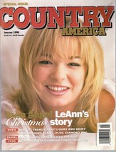 Country America Magazine January 1998 Leann, Mindy, Clay, Buck Owens - £1.19 GBP