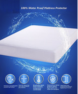 Mattress Cover Protector Waterproof Bed Bug Terry Top Zippered Encasemen... - $31.22 CAD+