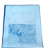 1920 Colockum Pass Quadrangle \Washington WA USGS Survey Map - €30,04 EUR