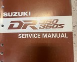 1990 1993 1996 1999 Suzuki DR350/DR350S Servizio Shop Manuale 99500-4301... - $99.98