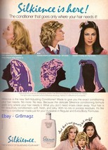 1979 Silkience Shampoo Conditioner Hair Hairstyles Hairdo Vintage Print ... - $5.80