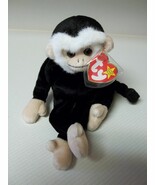 TY RARE MOOCH The Monkey Beanie Baby with 2 Tag Errors Mint - $29.03