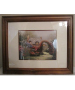 VTG Thomas Kinkade Framed Art &#39; GLORY OF MORNING&#39; with COA - £91.82 GBP