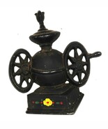 Vtg Midwest Black Cast Iron Metal Farmhouse Kitchen Coffee Grinder Wall ... - $10.00