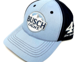 NASCAR RACING BUSCH LIGHT #4 KEVIN HARVICK BABY &amp; NAVY BLUE ADJUSTABLE H... - $22.75