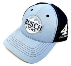 Nascar Racing Busch Light #4 Kevin Harvick Baby &amp; Navy Blue Adjustable Hat Cap - £17.87 GBP