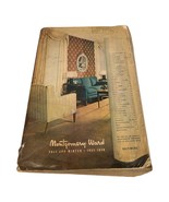 Montgomery Ward Catalog Fall And Winter 1937-1938 Antique Advertising - $100.92 CAD