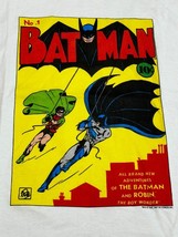 Vintage 80s Batman No. 1 Comic Book Graphitti T-Shirt DEFECT - SEE DESCR... - $11.99