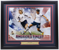 Mia Hamm Signed Framed 16x20 Americas Finest USA Soccer Collage Photo PS... - £154.71 GBP