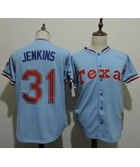 Rangers #31 Ferguson Jenkins Jersey Old Style Uniform Blue - $45.00