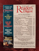 READERS DIGEST December 1990 Christmas John S. Tompkins Reuben Greenberg - £8.61 GBP