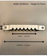 Large Sawtooth Picture hangers 8.15 mm x 66 mm    25pcs (50 SCREWS) - €15,47 EUR