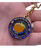 Atlanta Georgia Keychain Peach A Peachy Place to Live Spinning Center Me... - $13.09