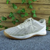 Reebok Crossfit Nano Women Sneaker Shoes Gray Fabric Lace Up Size 7 Medium - £23.45 GBP
