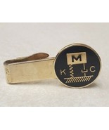 Robbins Co. Attleboro Goldtone KMC Manufacturing Tie Clip - $14.65